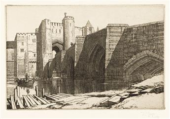 FREDERICK L. GRIGGS Three etchings.